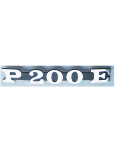 LETRERO P200E VESPA DN,DS 200