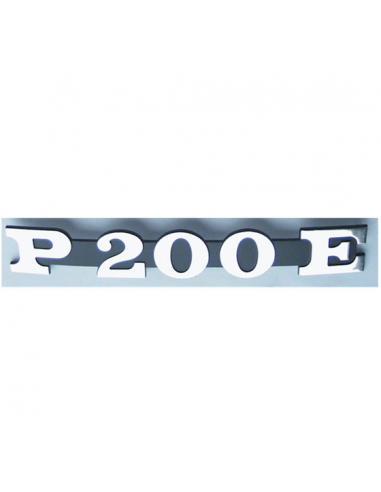 LETRERO P200E VESPA DN,DS 200
