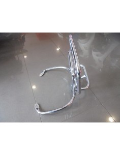 PORTABULTOS TRASERO VESPA GTS 125-250-300CC(CROMADO)
