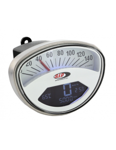 CUENTAKILOMETROS DIGITAL SIP VESPA 200 DS ESFERA BLANCO...