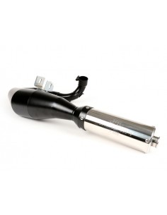 ESCAPE SSLH,ESTILO JL,VESPA 200 DS/DN/IRIS/PX/TX NEGRO