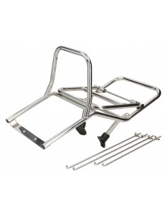 PORTABULTOS TRASERO ABATIBLE VESPA 125-150-160CC(CROMADO)