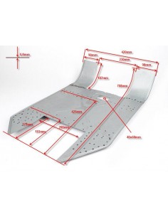 CHAPA REPARACION SUELO LARGA VESPA PRIMAVERA 75-125CC