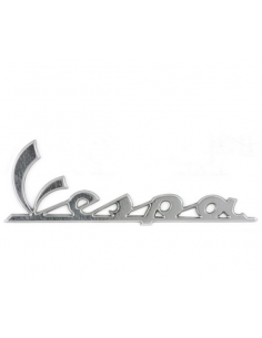 LETRERO VESPA CROMADO LATERAL...