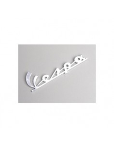 LETRERO FRONTAL VESPA CLASICA DISTANCIA AGUJERO 99MM