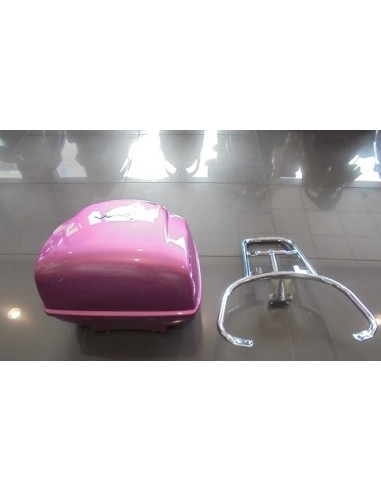 KIT MALETERO VESPA LX 50-125CC ROSA METALIZADO