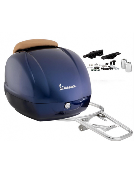 KIT MALETERO TRASERO VESPA GTS HPE 125-300CC(2019-2022) AZUL 289/A