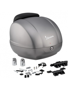 MALETERO TRASERO VESPA GTS SUPER TECH (2023-) GRIS MATE...