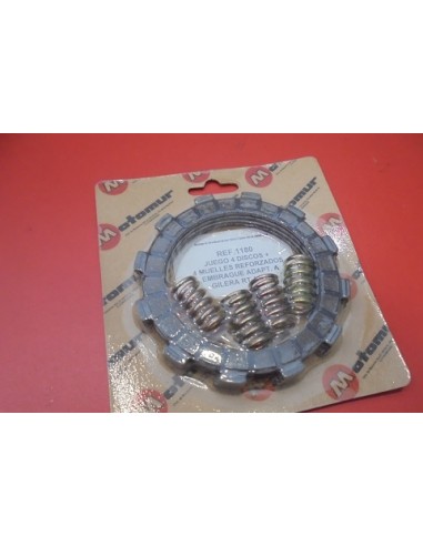 JUEGO DISCOS EMBRAGUE+MUELLES GILERA...