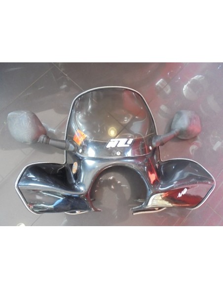 CUPULA PARABRISAS RECUPERADA VESPA DS,IRIS (NEGRA)