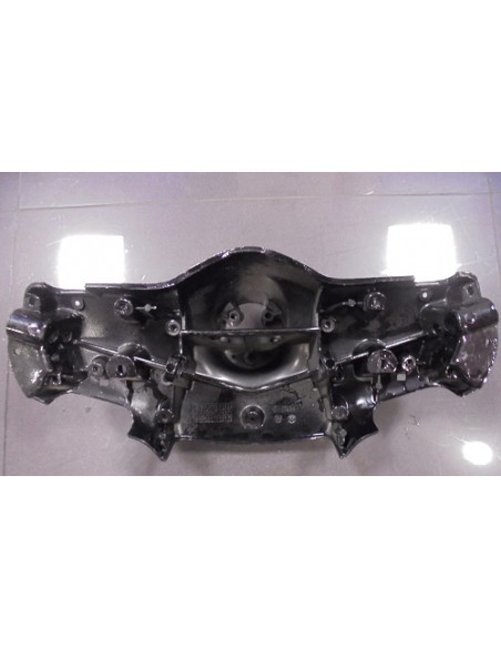 CARCASA INFERIOR MANILLAR VESPINO F9,F9E COLOR NEGRO(RECAMBIO ORIGINAL DE EPOCA)