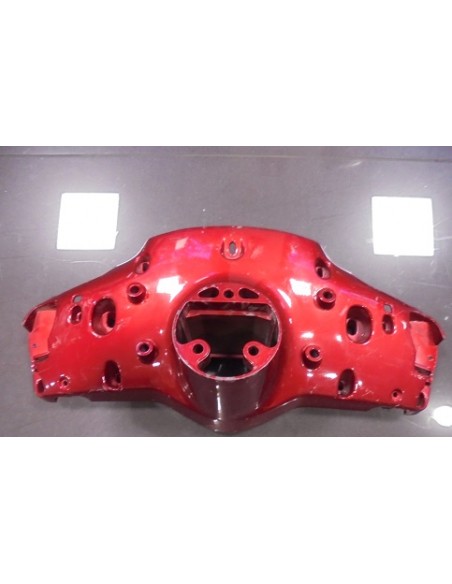 CARCASA INFERIOR MANILLAR VESPINO F9,F9E COLOR ROJO(RECAMBIO ORIGINAL DE EPOCA)
