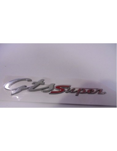 LETRERO VESPA GTS SUPER