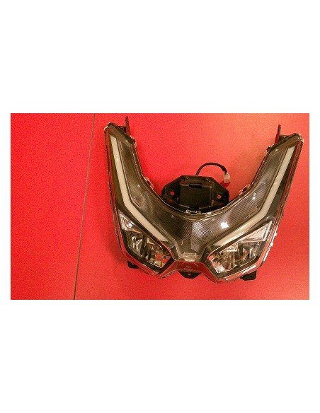 OPTICA FARO DELANTERO KYMCO DTX 125CC (RECUPERADA EN BUEN ESTADO)