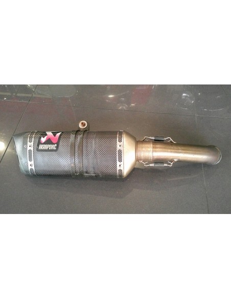 ESCAPE AKRAPOVIC KTM DUKE 125CC 4T RECUPERADO EN BUEN ESTADO(PEQUEÑAS ROZADURAS)