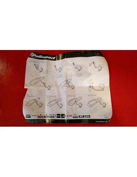 KIT PARAMANOS MANILLAR POLISPORT DERBI SENDA DRD PRO 2009