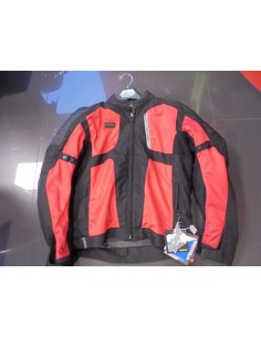 CAZADORA BKS INFINITI ROJA/NEGRA TALLA L