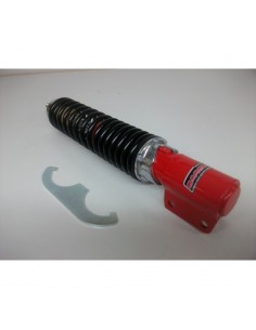 AMORTIGUADOR DELANTERO CARBONE ROJO/NEGRO VESPA P200E...