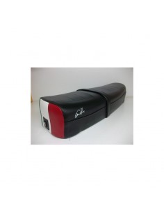 ASIENTO NEGRO VESPA PKS 75/125 BANDERA ITALIA