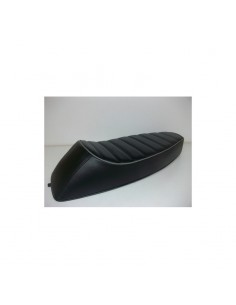 ASIENTO DEPORTIVO NEGRO/BORDE GRIS VESPA SUPER/PRIMAVERA...