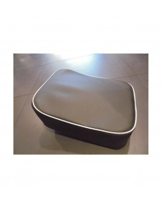 TACO ASIENTO TRASERO NEGRO/RAYA BLANCA VESPA CLASICA...