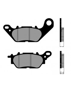 JUEGO PASTILLAS TRASERAS POLINI YAMAHA NMAX 125CC
