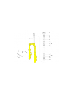 BARRA DIRECCION PIAGGIO X-10 125/350CC