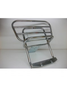 PORTABULTOS TRASERO CROMADO VESPA PX/IRIS/DN/DS/TX/T5...