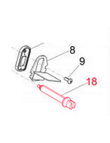 EJE BOMBA AGUA APRILIA ATLANTIC...