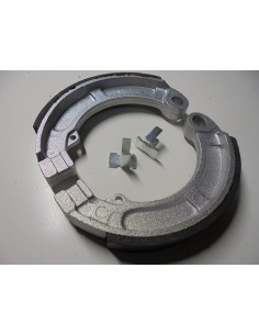 JUEGO ZAPATAS FRENO TRASERO VESPA 50CC LLANTA 9 PULGADAS