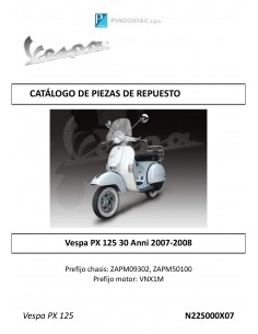 VESPA PX 125 30 ANIVERSARIO
