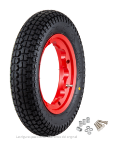 KIT LLANTA SIP TUBELESS 2.10-10 ROJA-CUBIERTA SIP CLASSIC...