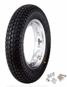 KIT LLANTA SIP TUBELESS ALUMINIO PULIDO 2.10-10 CUBIERTA...