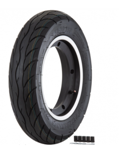 KIT LLANTA SIP TUBELESS 2.50-10 NEGRA BORDE...