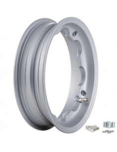 LLANTA SIP TUBELESS 2.50-10 ALUMINIO PLATA LAMBRETTA...
