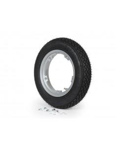 KIT LLANTA BGM TUBELESS 2.10-10 PLATA CUBIERTA MICHELIN...