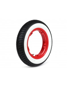 KIT LLANTA BGM TUBELESS 2.10-10 ROJO CUBIERTA MITAS MC12...
