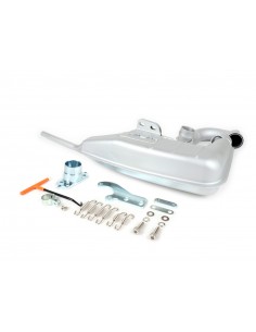 ESCAPE BGM PRO CLUBMAN V 4.0 LAMBRETTA SERIES 1-3 PLATEADO