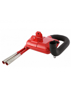 ESCAPE SIP ROAD 2.0 RACING ROJO 2 SALIDAS VESPA 125-150...