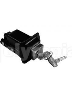 CERRADURA ASIENTO NEGRA VESPA 200 DS,DN,IRIS,PX...