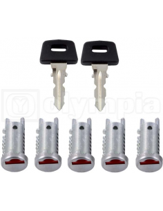 JUEGO CERRADURAS VESPA PKS 75-125CC