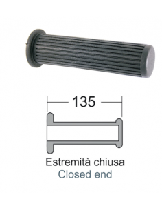 PUÑO GOMA MANILLAR VESPA IRIS,TX,T5 125-200CC