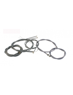 JUEGO CABLES Y FUNDAS VESPA SUPER/PRIMAVERA 75-125CC