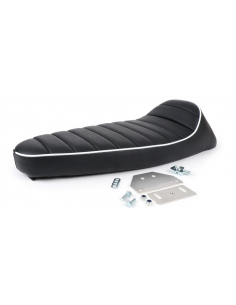 ASIENTO FASTBACK 2.0 VESPA PKS/XL 75-125CC NEGRO BLANCO