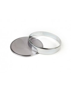 KIT CRISTAL TINTADO KMS+CERQUILLO KMS CROMADO VESPA...