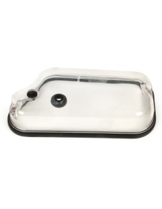 TAPA CARBURADOR TRANSPARENTE VESPA 200 DS/DN