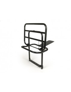 PORTABULTOS TRASERO NEGRO VESPA PX 125-150-200CC MOTO NOSTRA