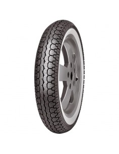 CUBIERTA MITAS 3.50 10 51J B14 BANDA BLANCA