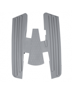 ALFOMBRA GOMA COMPLETA PISO VESPA 125-150-160CC(GRIS)