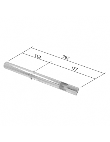 TUBO MANDO GAS VESPA DN/IRIS/PX 125-150-200CC